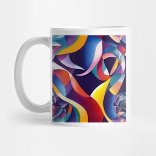 Multidimensional Swirls, One Mug